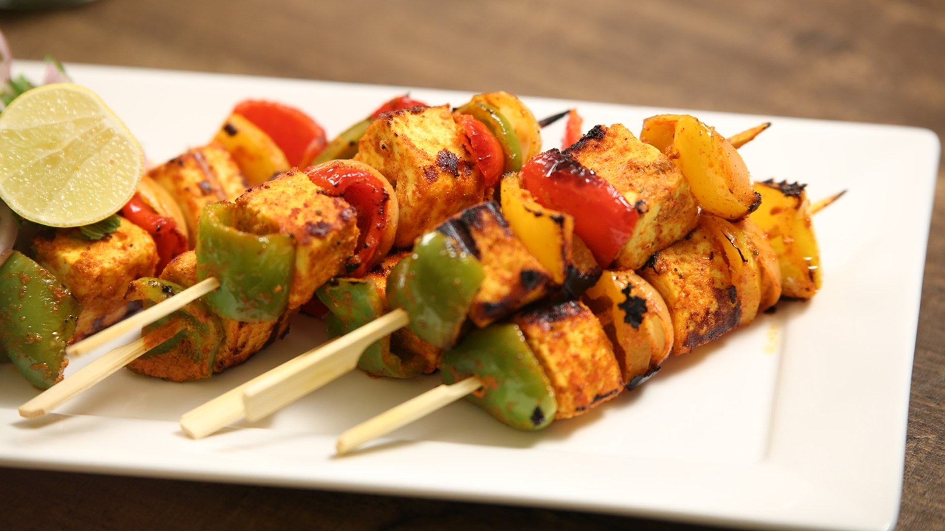 Paneer Tikka Recipe. How To Make Paneer Tikka On Tawa. The Bombay Chef