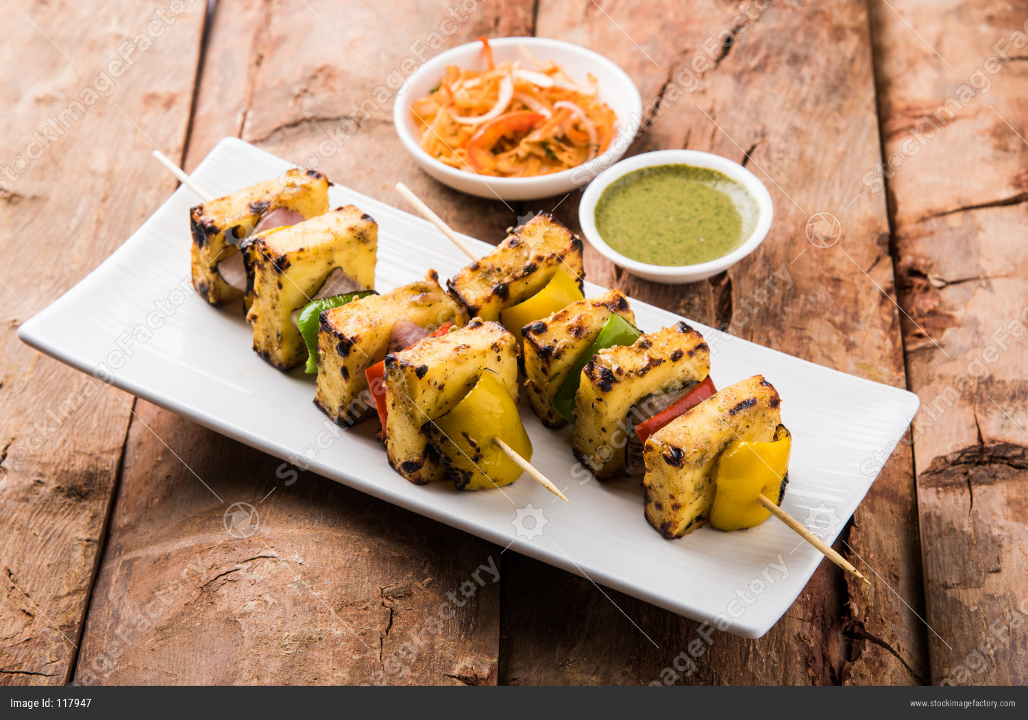 Malai Paneer Tikka Kabab Made In Barbeque Or Tandoor Photo 0000117947