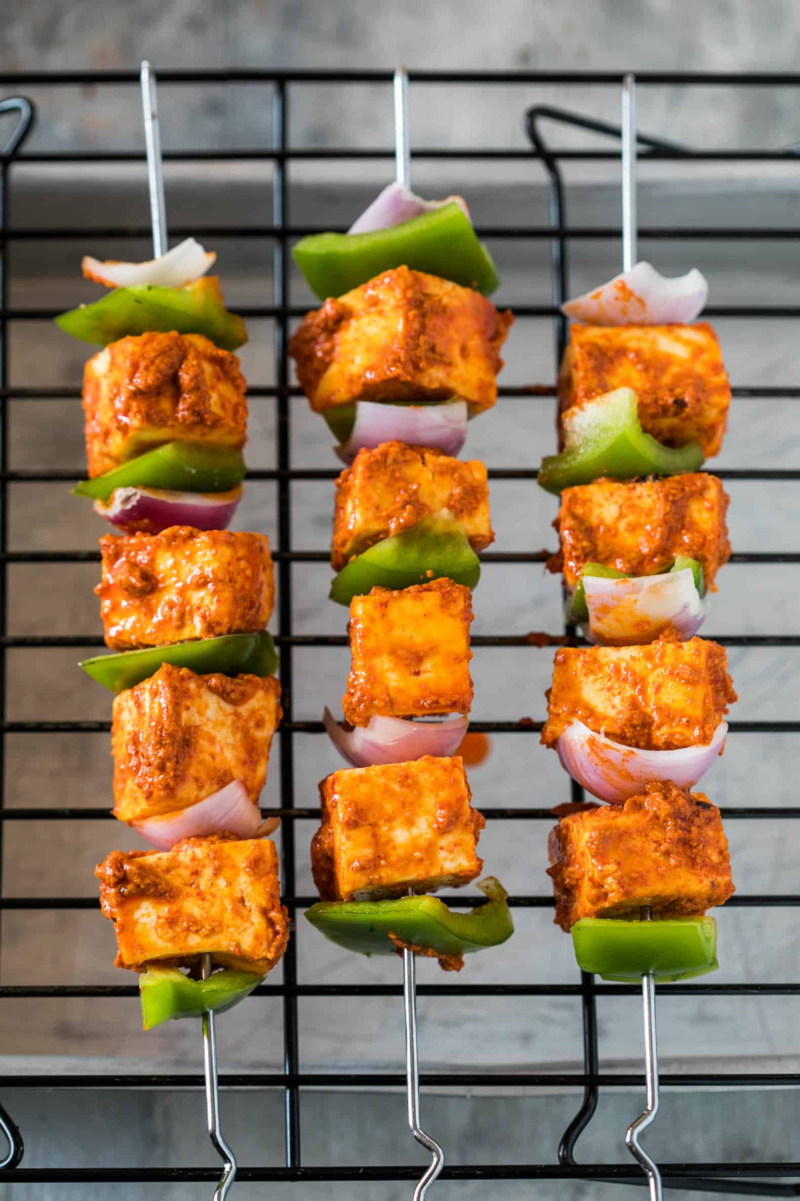 Tandoori Paneer Tikka in the Oven Food Story