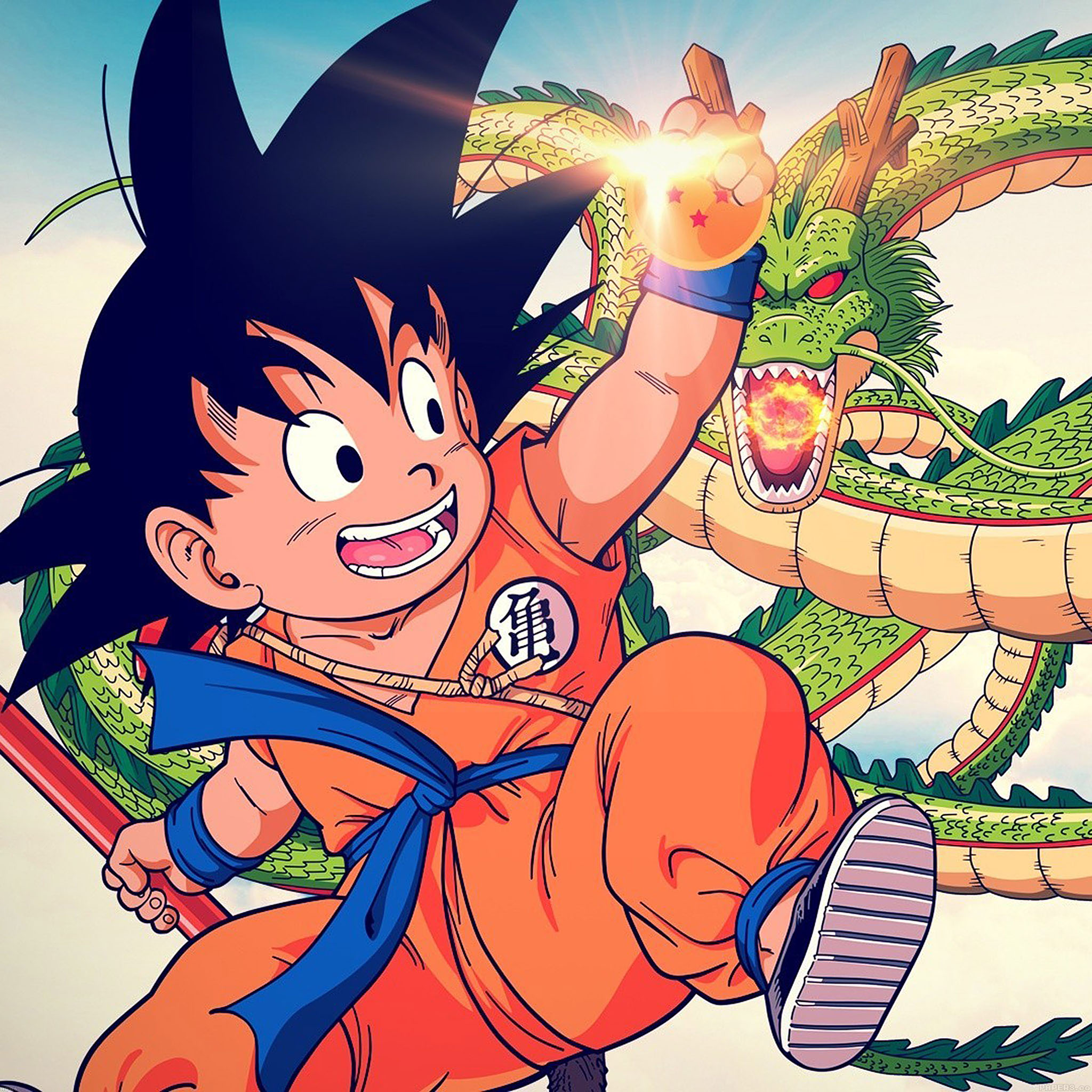 Wallpaper Goku Kid Dragonball Illust