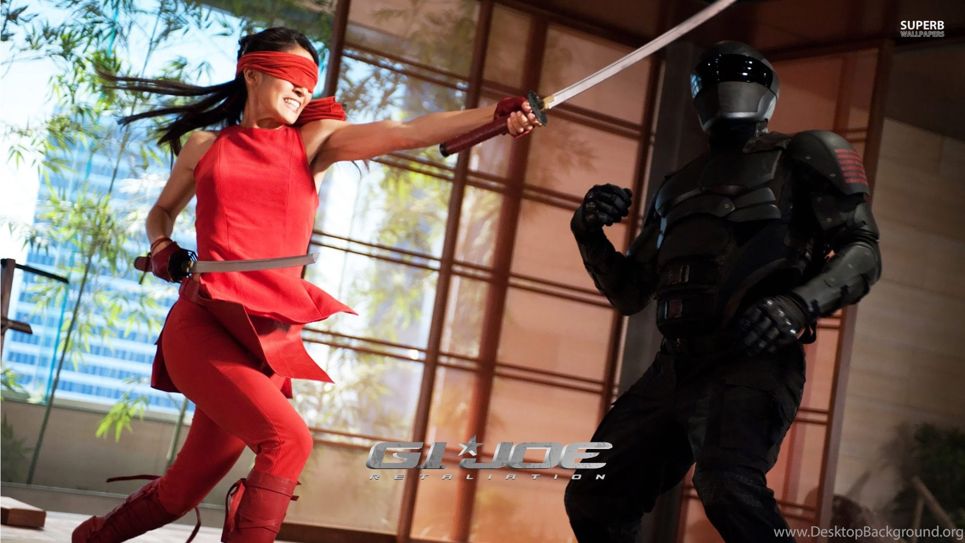 Jinx And Snake Eyes G.I. Joe: Retaliation Wallpaper Movie. Desktop Background