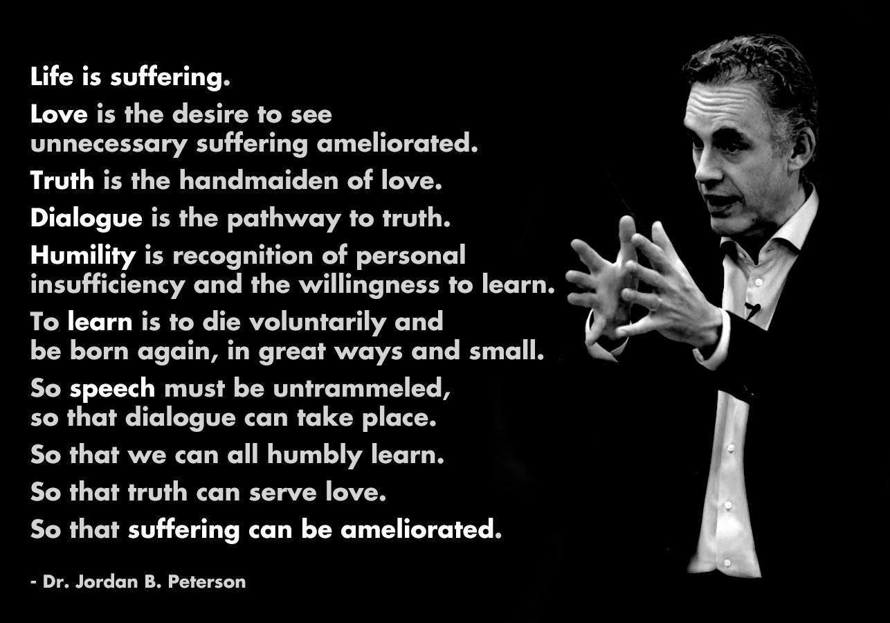 Jordan Peterson best inspiring Quotes and excerpts from his books