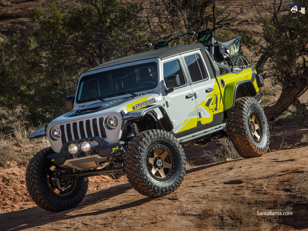 Jeep Gladiator FlatBill pickup truck in the business