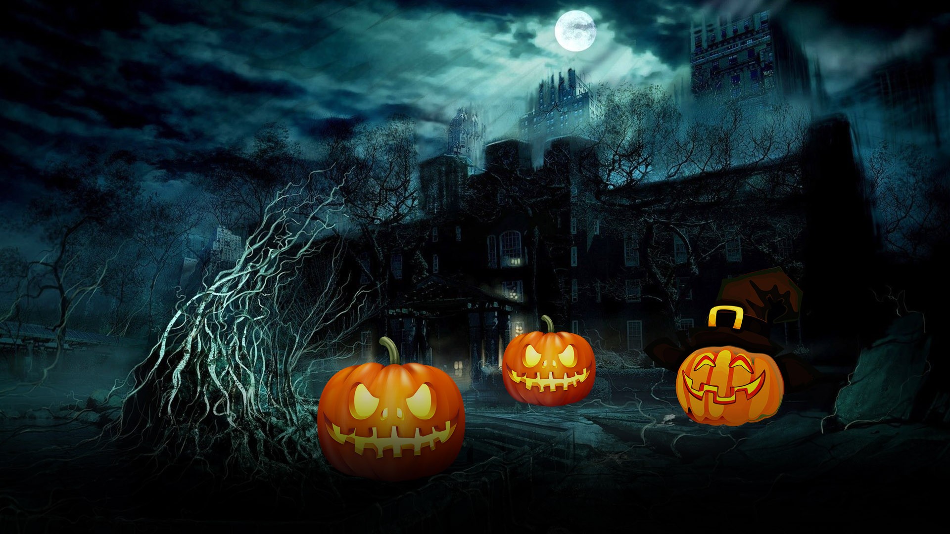 Halloween Pumpkin Wallpaper HD 34745