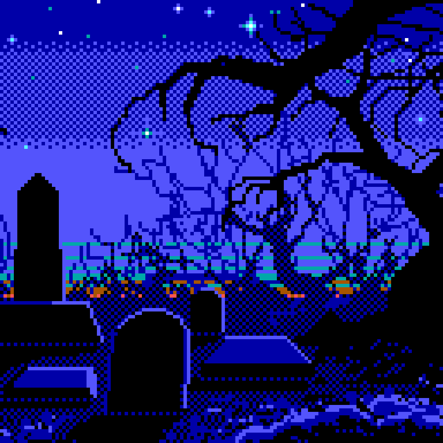 videogamehalloween: “ noirlacsourced: “Loom by LucasArts ” This wouldn't be a bad phone wallpaper ”. Pixel art background, Pixel art, Pixel