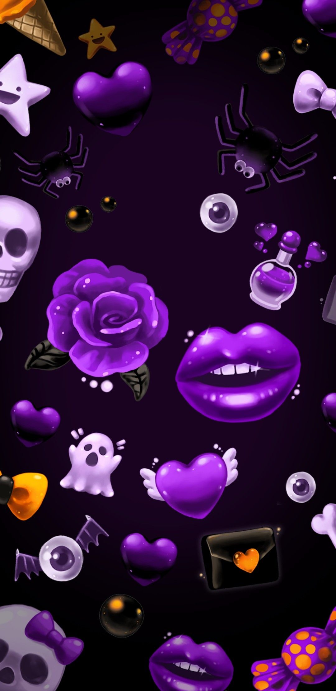 Free download Halloween 2 Wallpaper Halloween [1080x2220] for your Desktop, Mobile & Tablet. Explore Purple Halloween Wallpaper. Purple Halloween Wallpaper, Halloween Wallpaper, Background Halloween