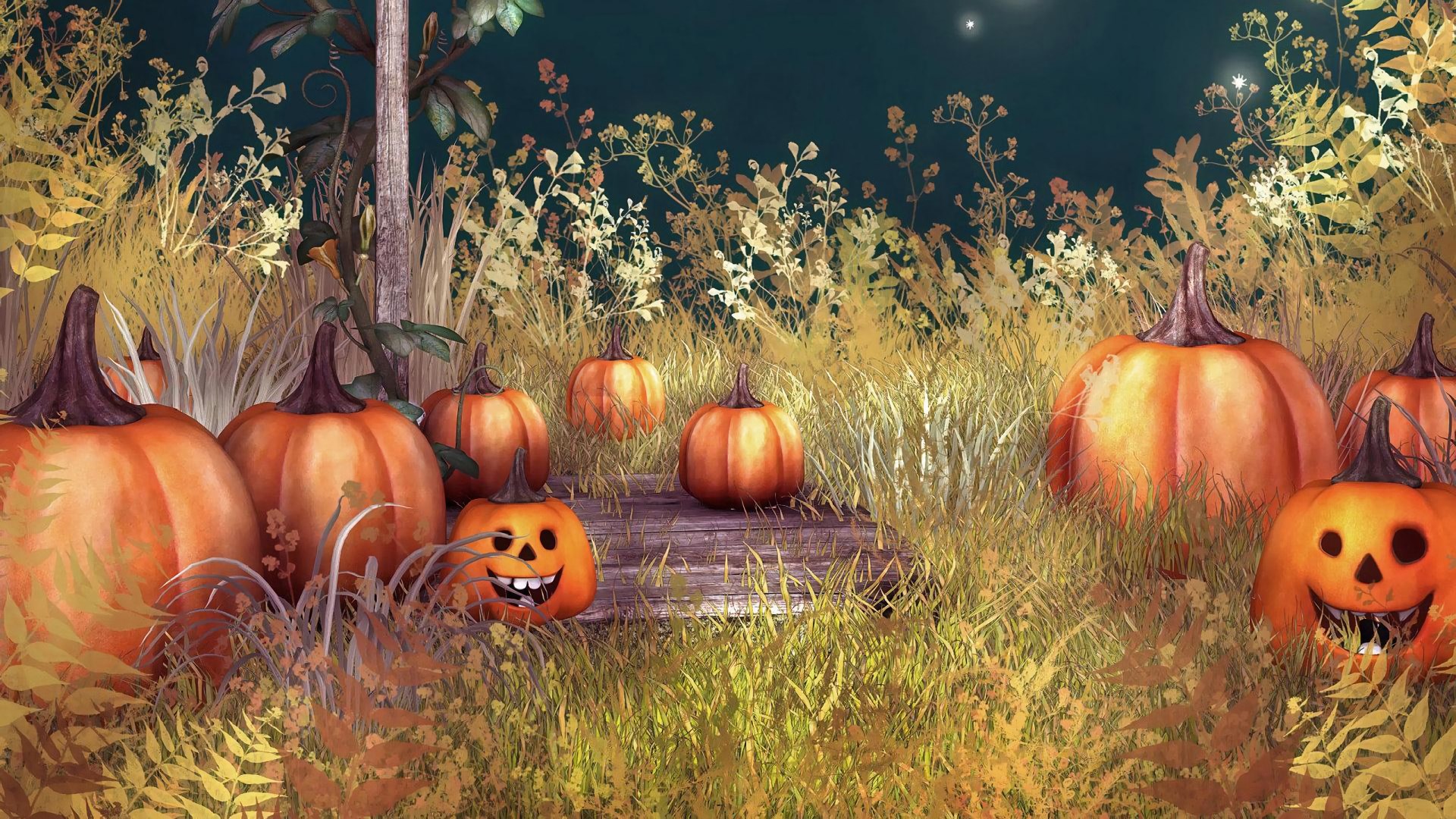 1920x1080 free desktop background for halloween. Mocah HD Wallpaper