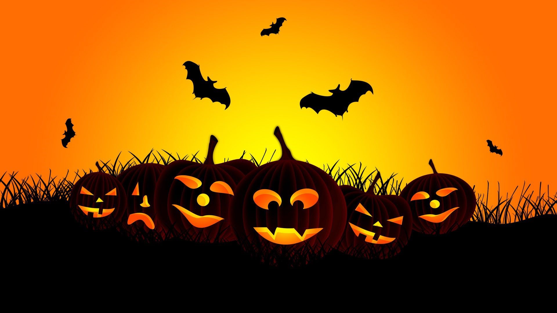 Halloween Cartoon Pumpkins HD Wallpaper A Home Doesn T Have HD Wallpaper