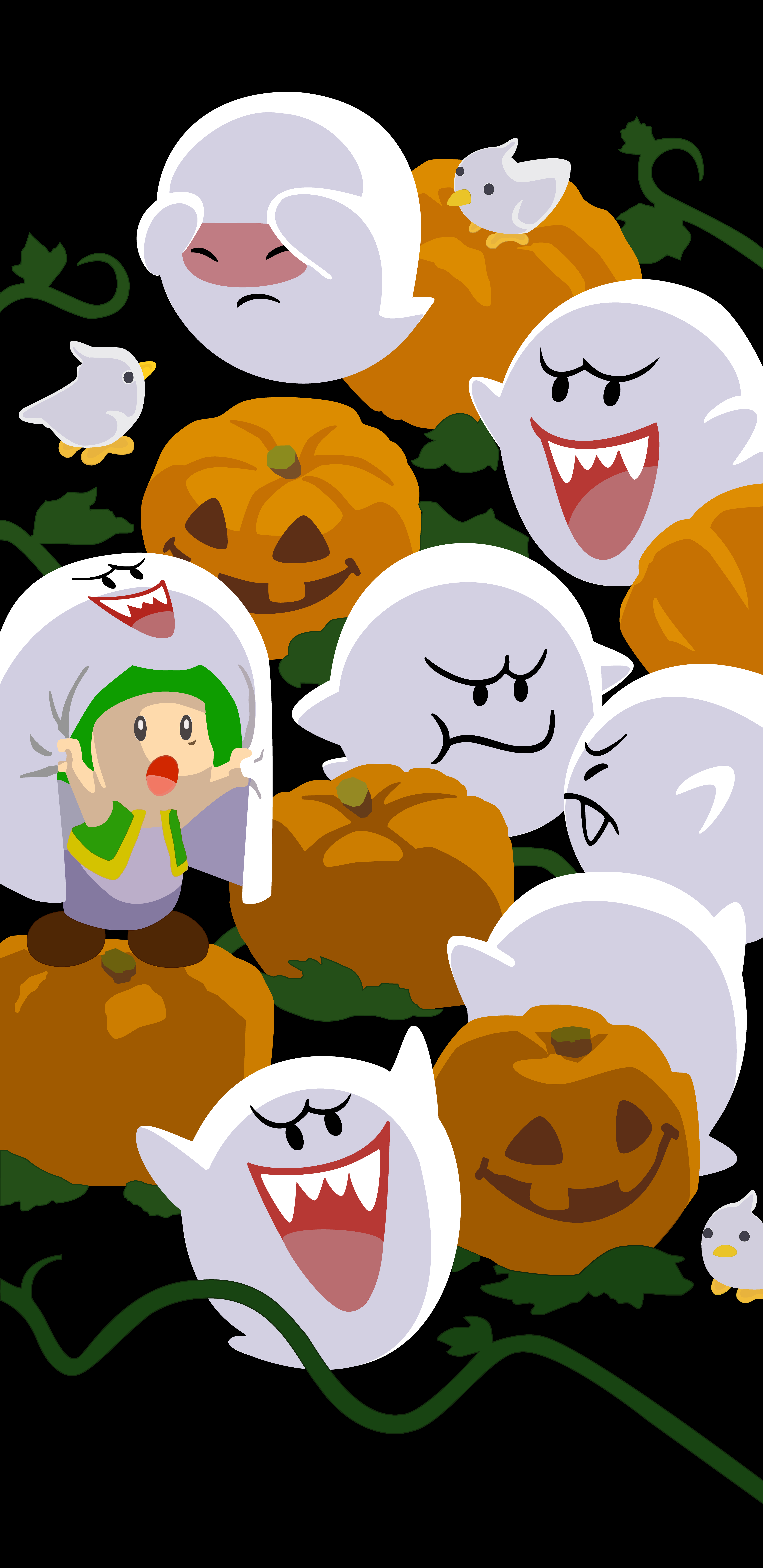 Halloween Wallpaper from Nintendo Japan.: NintendoSwitch