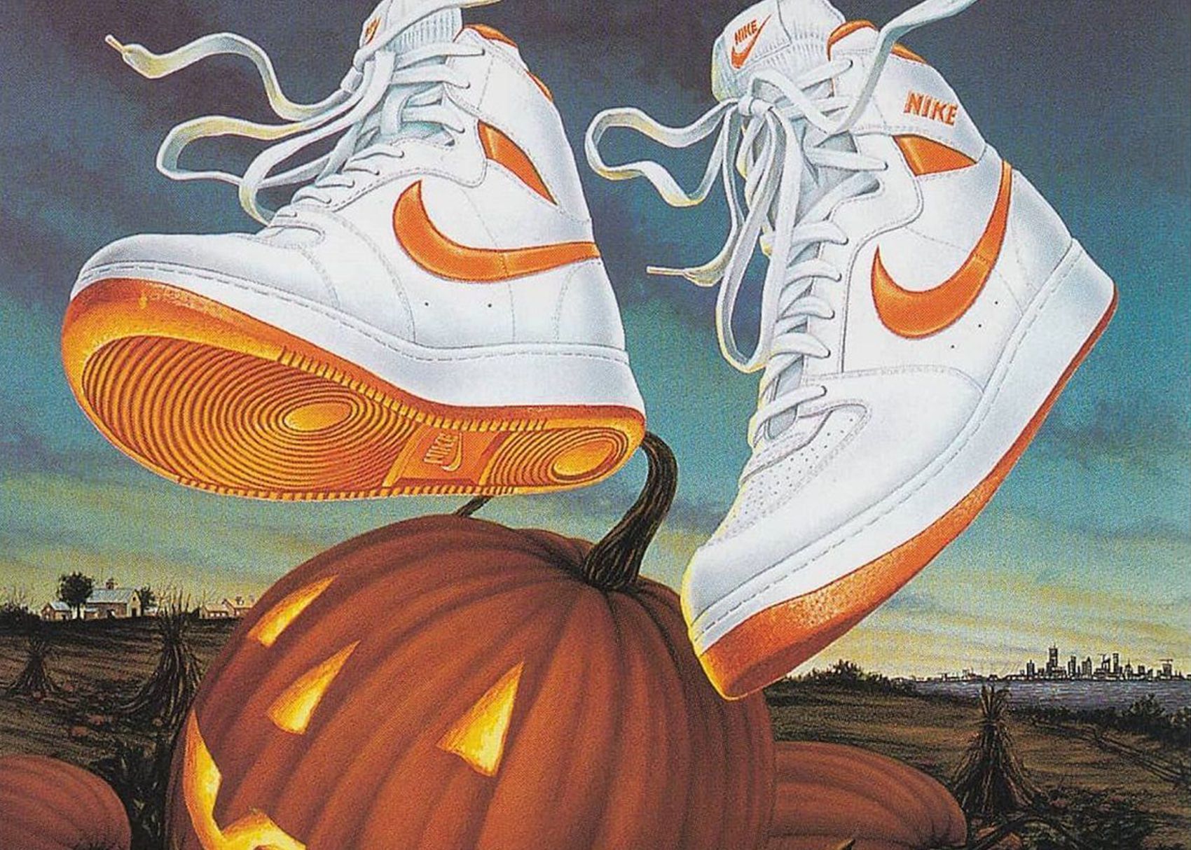 Ten Super Creepy Sneakers for Halloween What Halloween would be complete without sneakers?. Image 1. Nike art, Sneakers, Nike