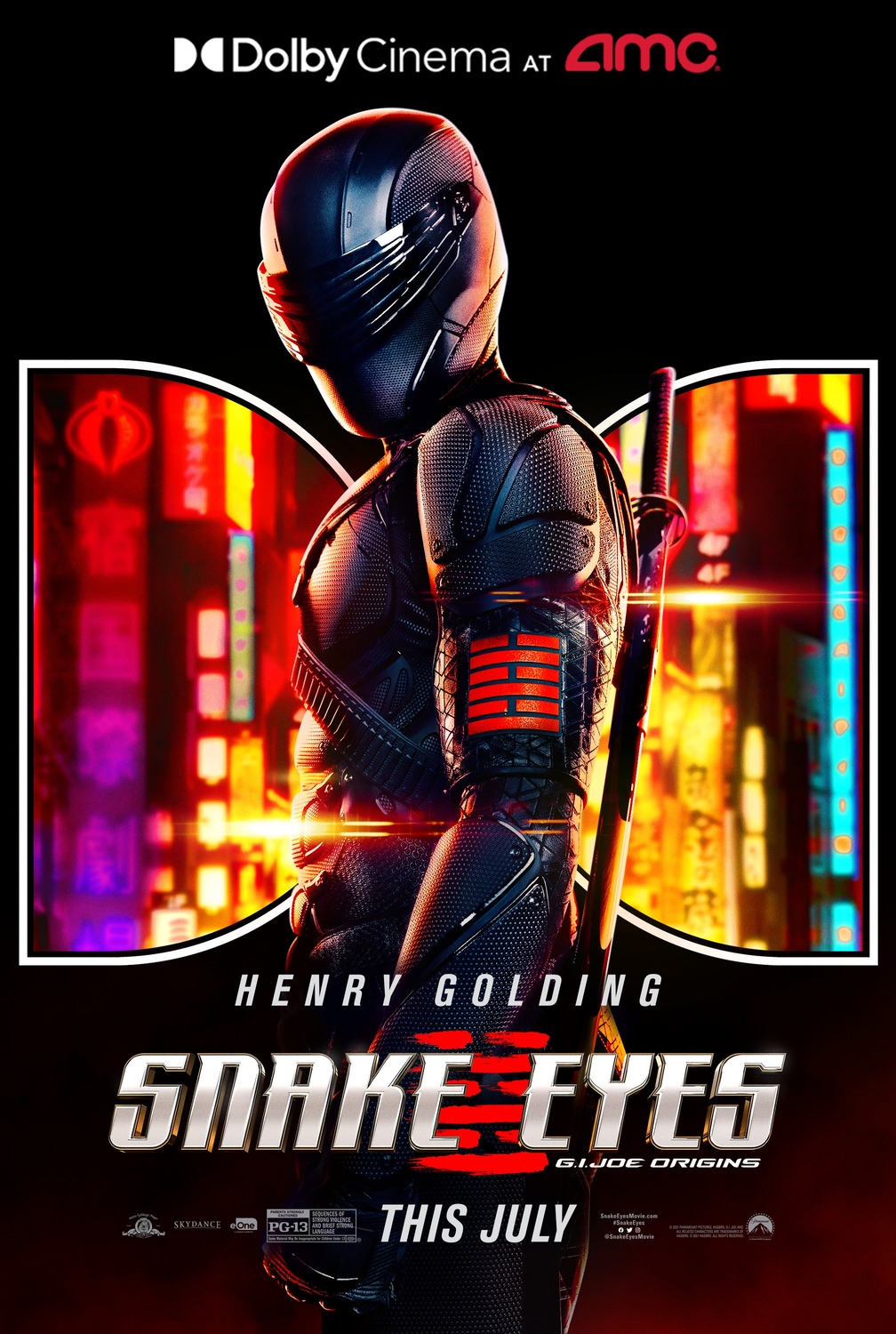 Snake Eyes: G.I. Joe Origins Movie Poster ( of 20)