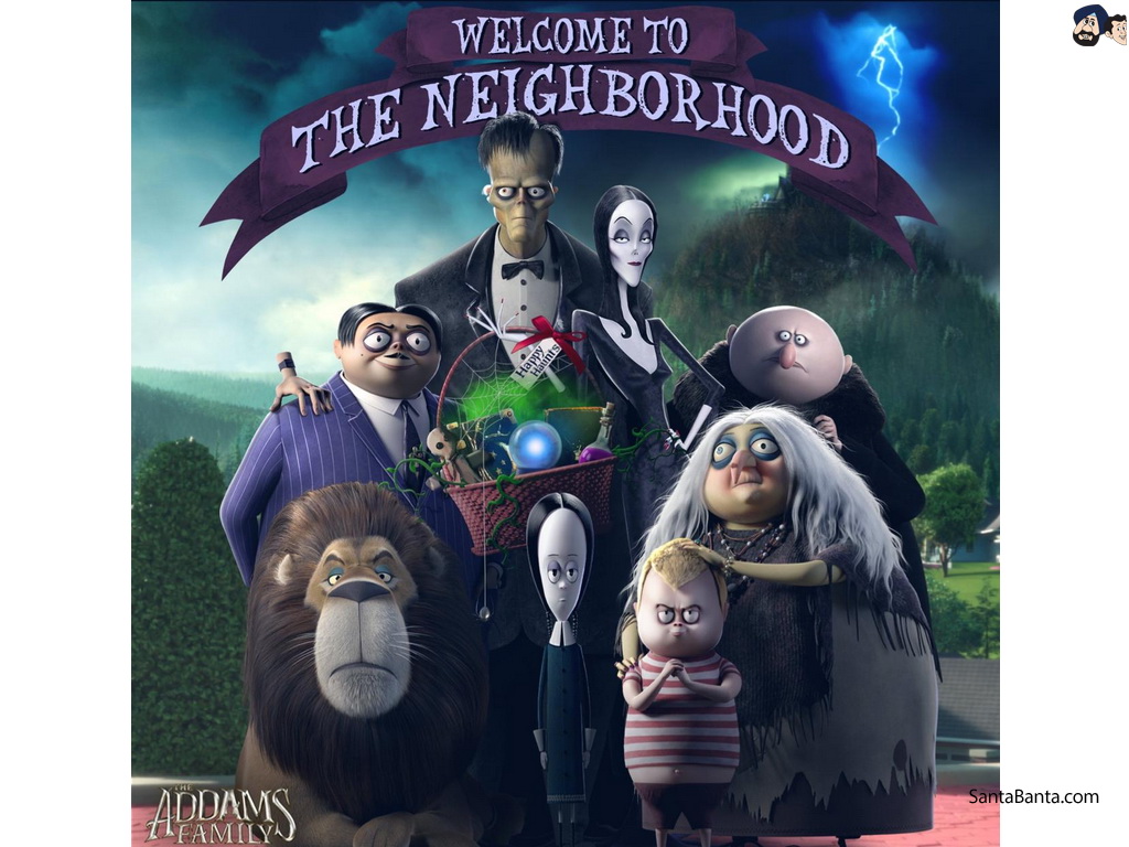 The Addams Family Family 2019 Dvd Cover