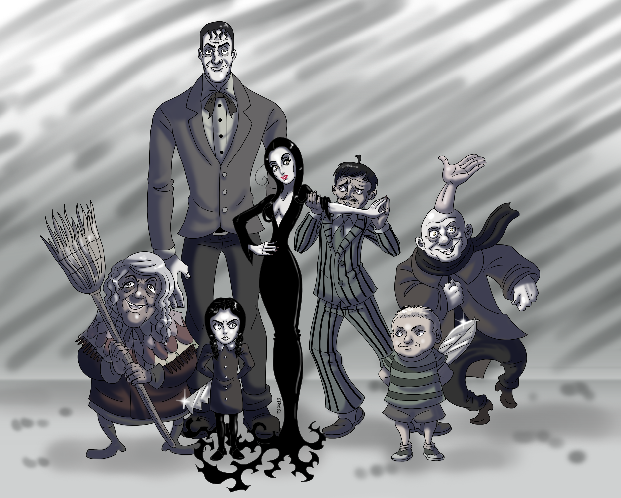 Free Download Addams Family Wallpaper