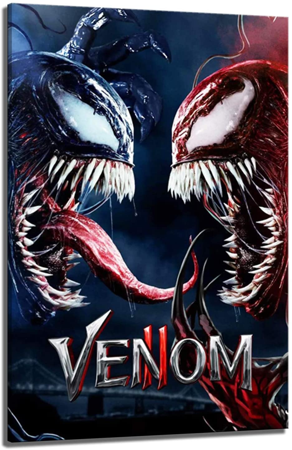 Buy Venom: Let There Be Carnage Poster 2021 Movie Cover Poster Wall Decoration Gift Easy To Hang HD Oil Painting Canvas Printing (24x36inch, No Frame) Online In Kazakhstan. B08YMM5VZH