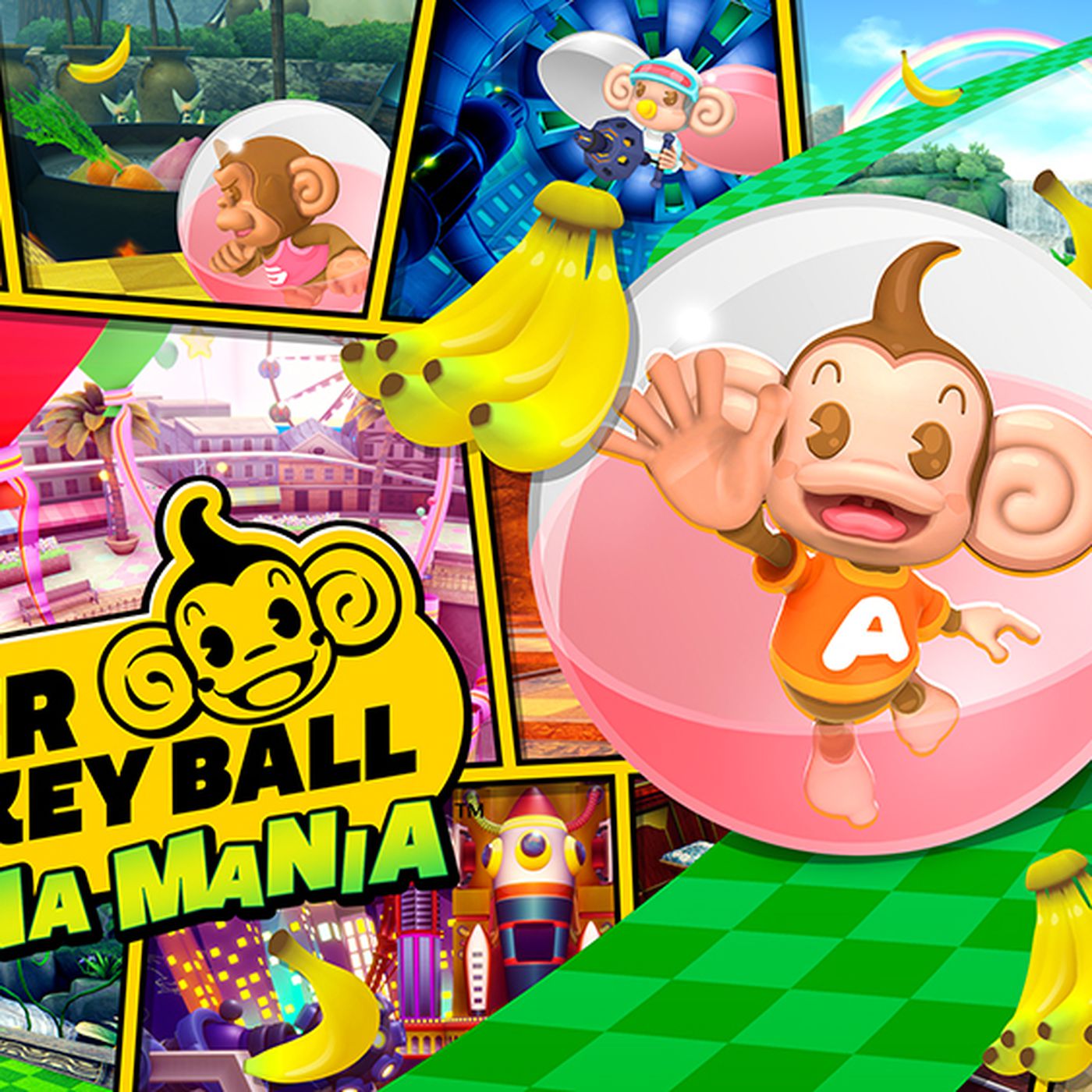 Super Monkey Ball Banana Mania is a remaster of the first three Super Monkey Ball games