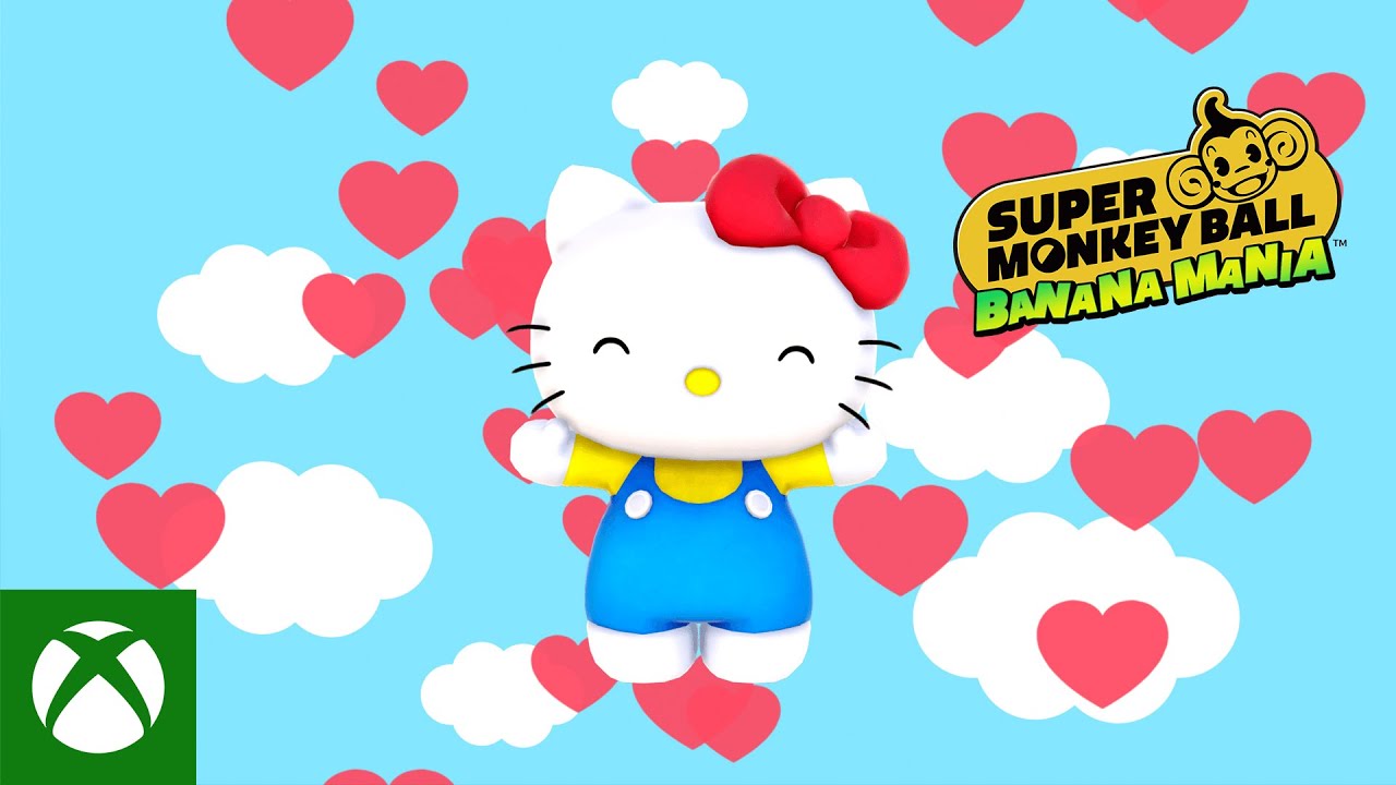 Super Monkey Ball Banana Mania. Hello Kitty Joins the Gang