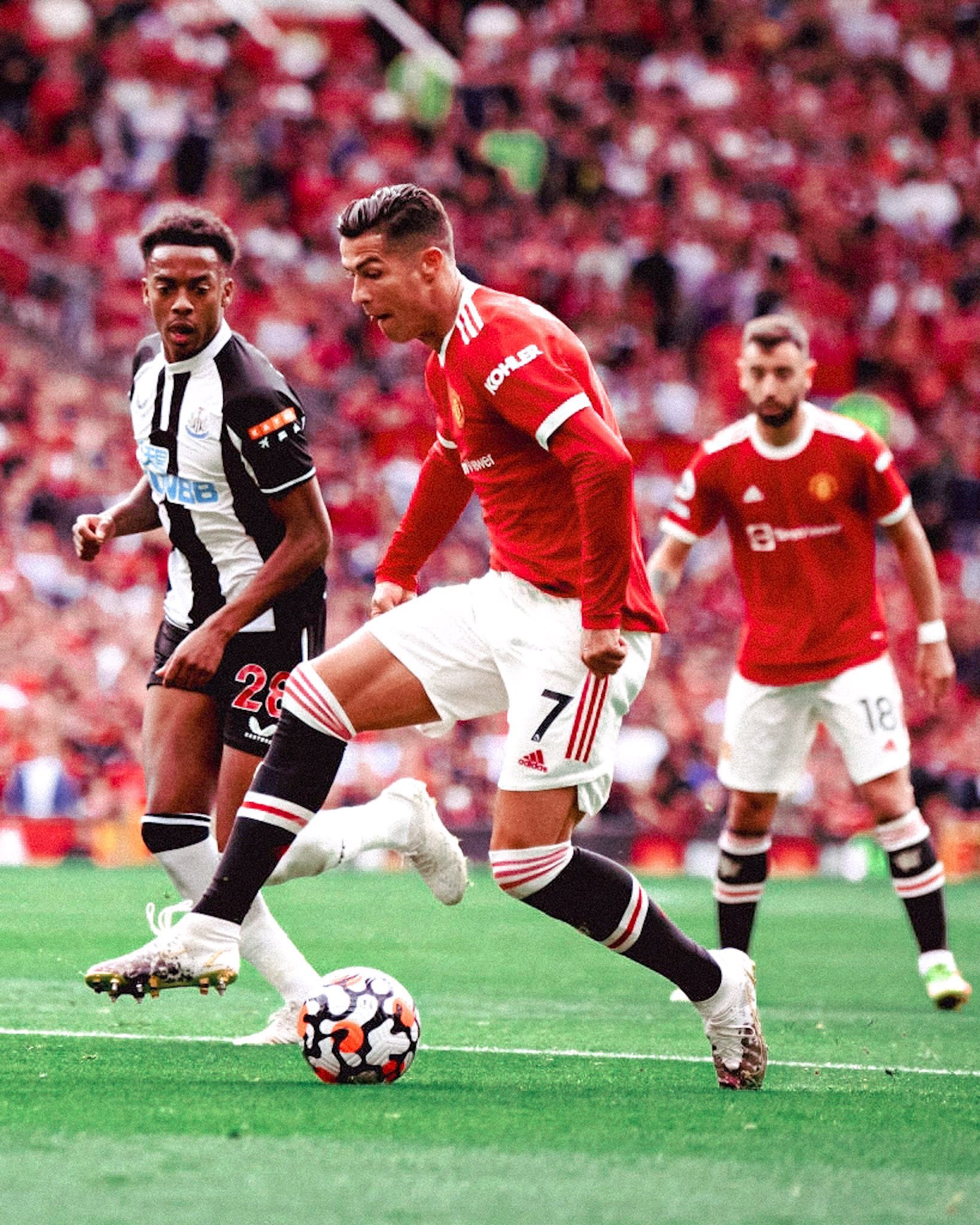 Cristiano Ronaldo Manchester United 2021 HD wallpaper