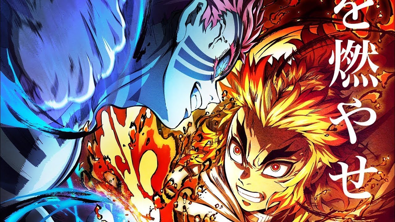 Akaza Vs Rengoku Wallpapers Wallpaper Cave