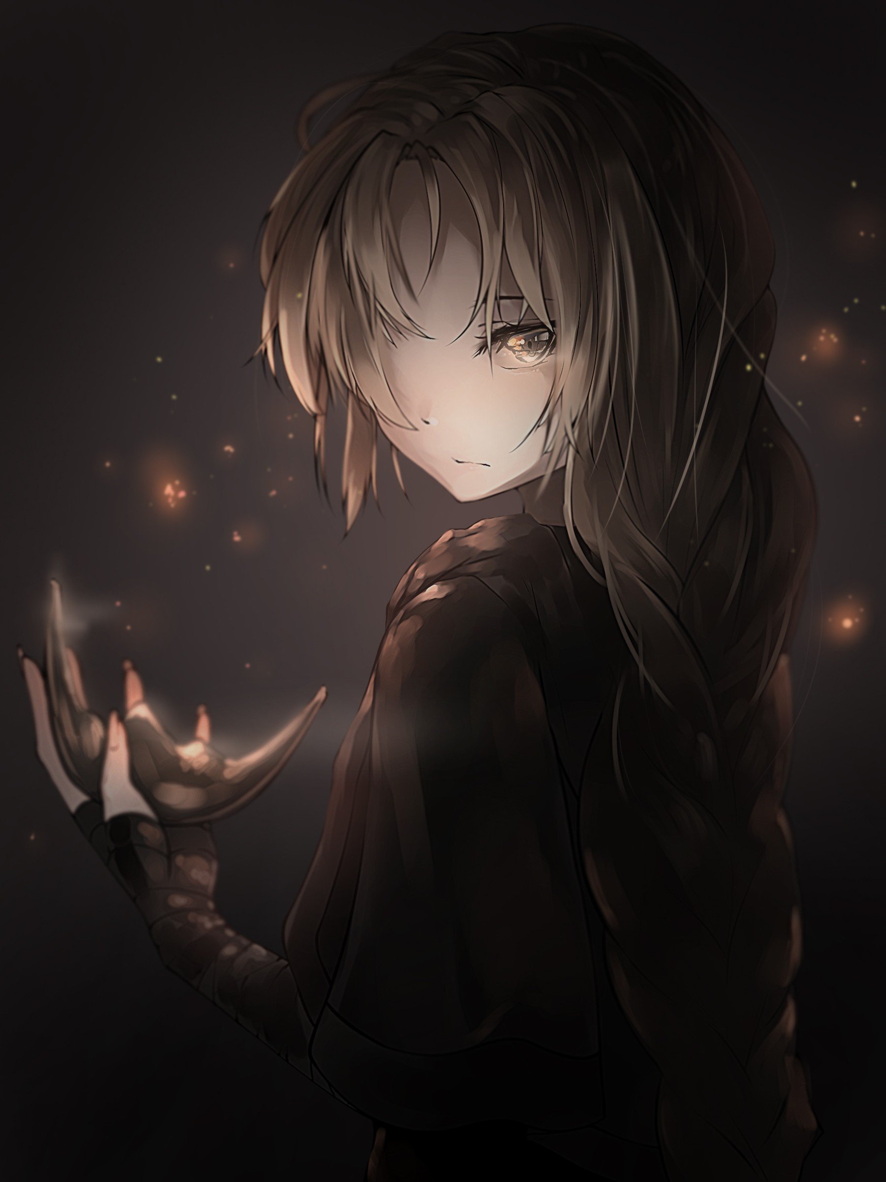 Anime Gray Eyes Wallpapers - Wallpaper Cave