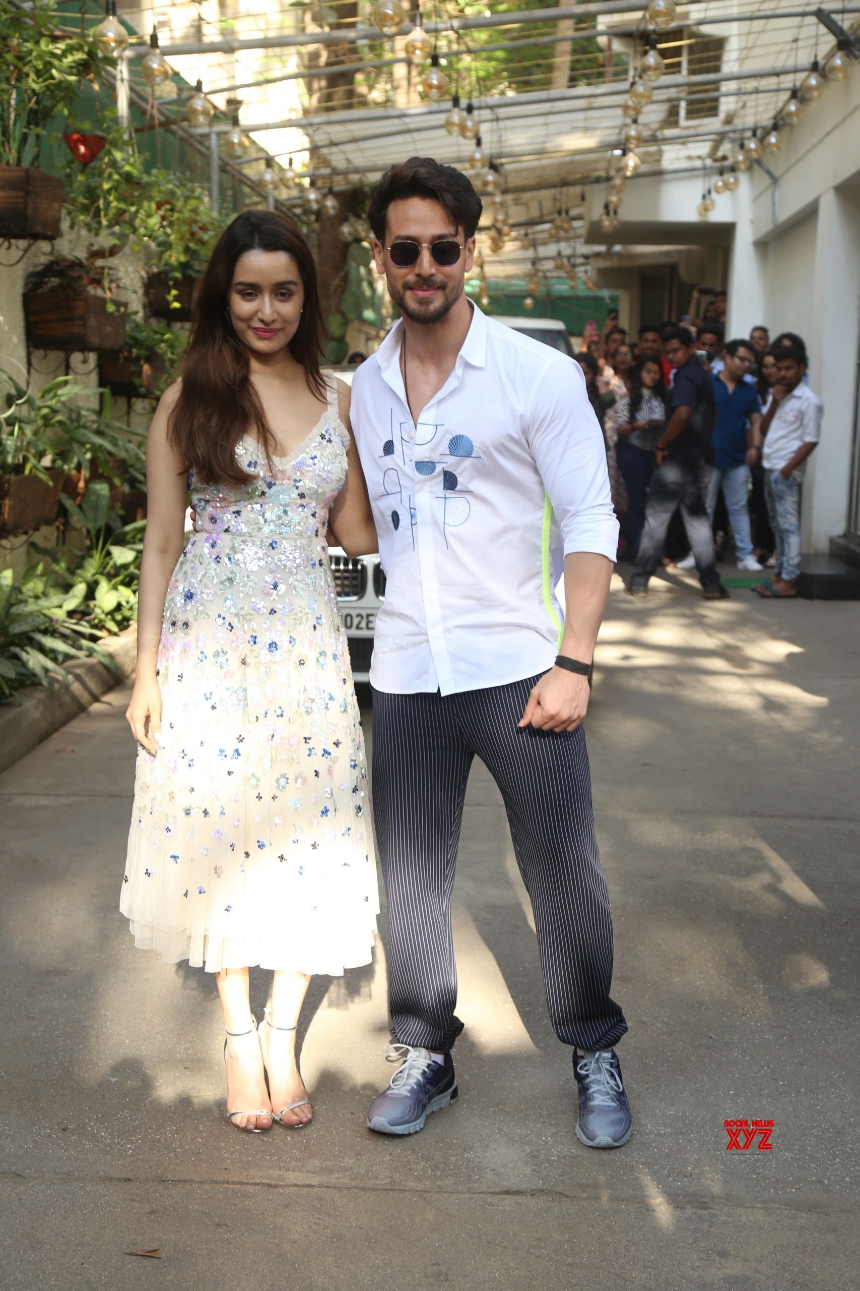 Tiger Shroff And Shraddha Kapoor Cake Cutting And Baaghi 3 Promotions At Sunny Sound In Juhu News XYZ