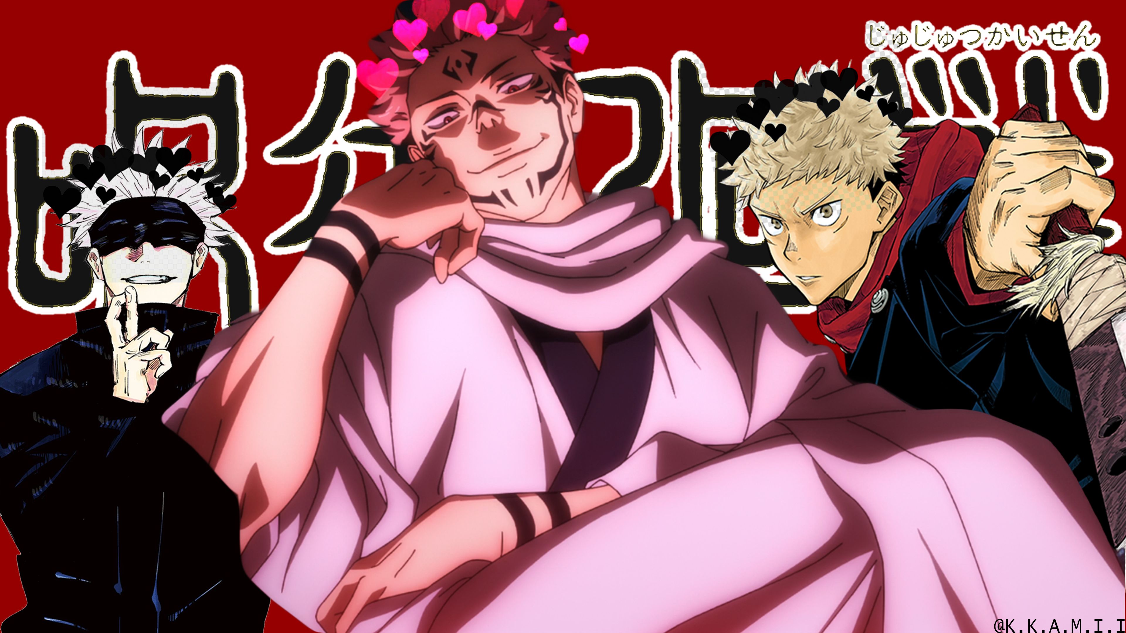 Jujutsu Kaisen Wallpaper(4k)k desktop wallpaper, Anime, Wallpaper