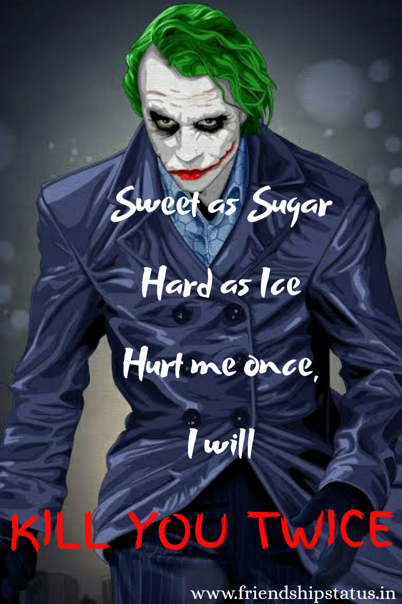 Best Iconic The Joker Quotes Image