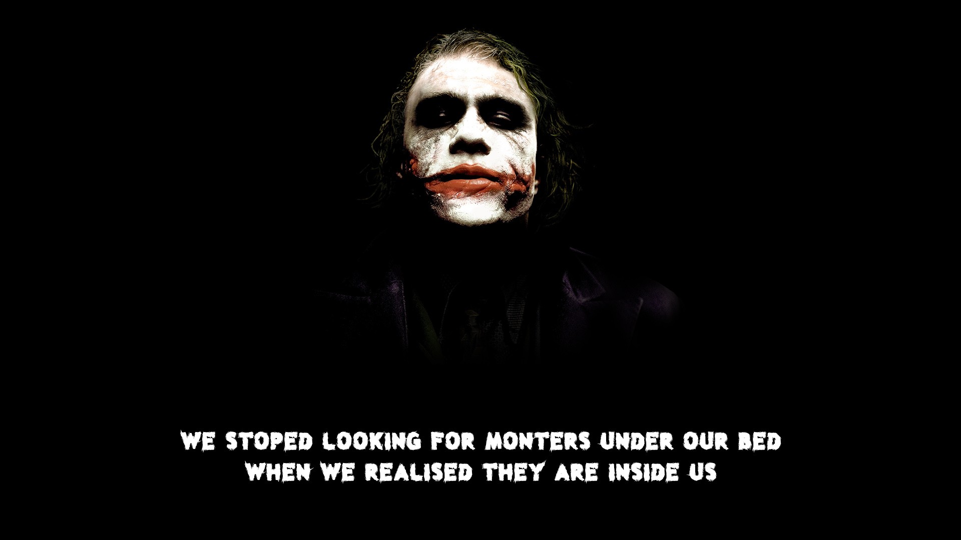#typo, #The Dark Knight, #Joker, #quote, wallpaper. Mocah HD Wallpaper
