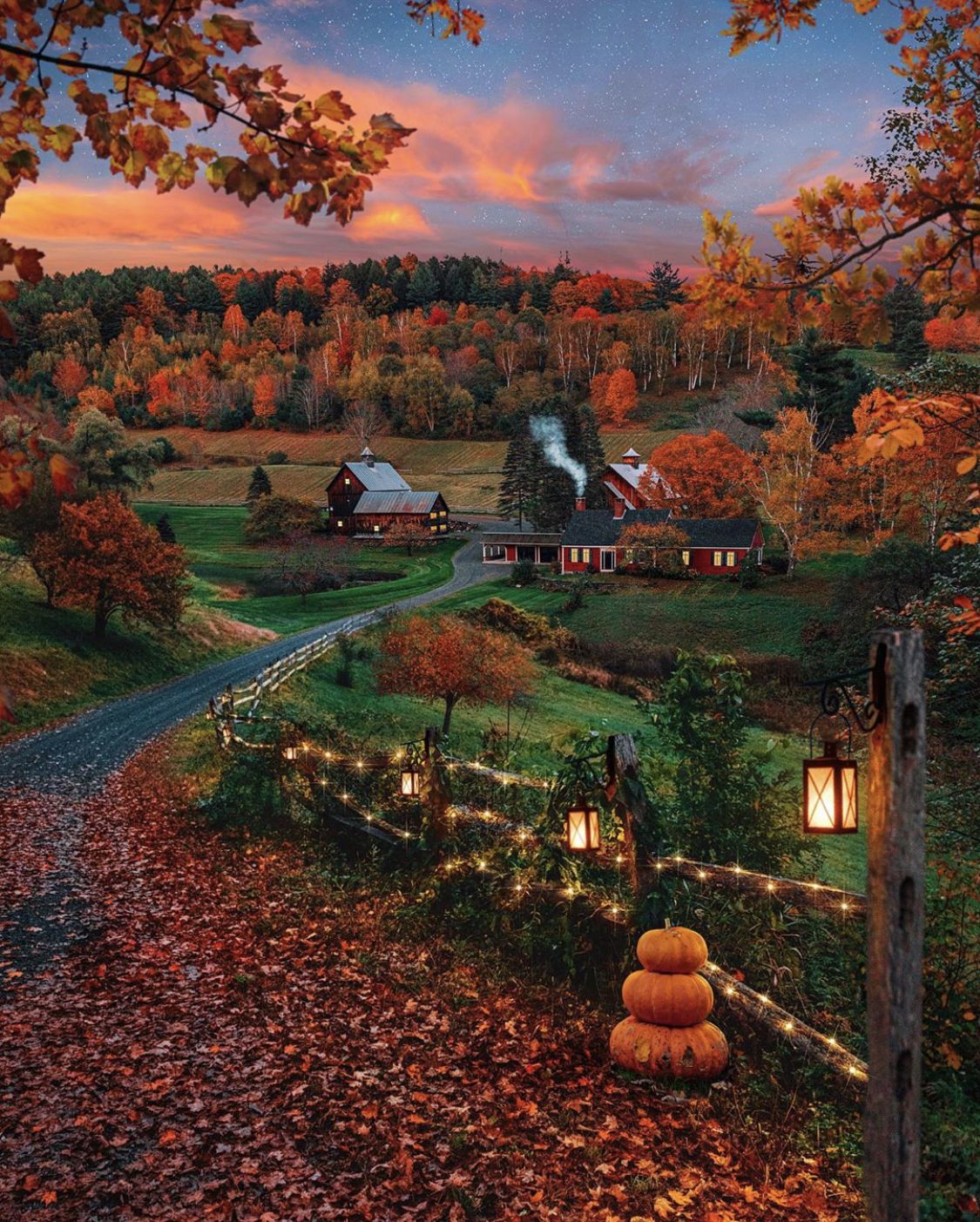 Getting Ready for Fall in New England. By Georgia Grace. Autumn scenery, Autumn scenes, Autumn photography