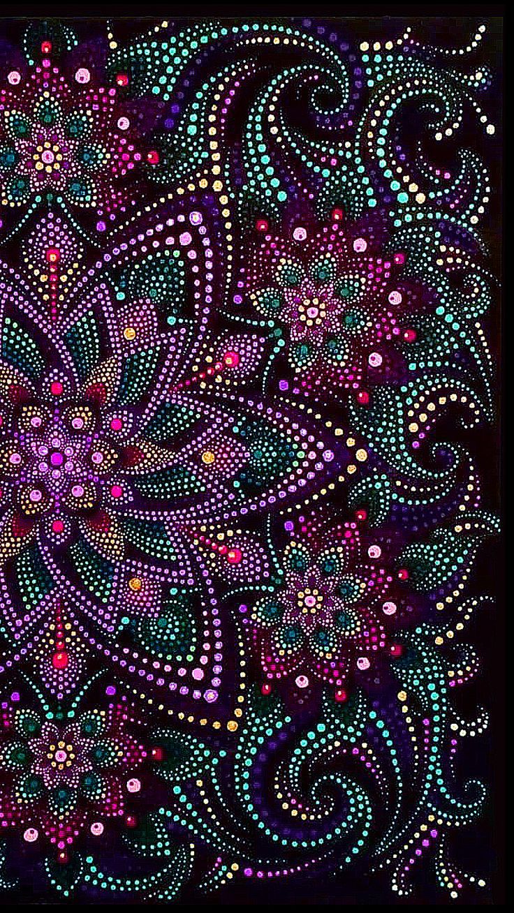 Love this art!. Dot art painting, Mandala art, Mandala rock art