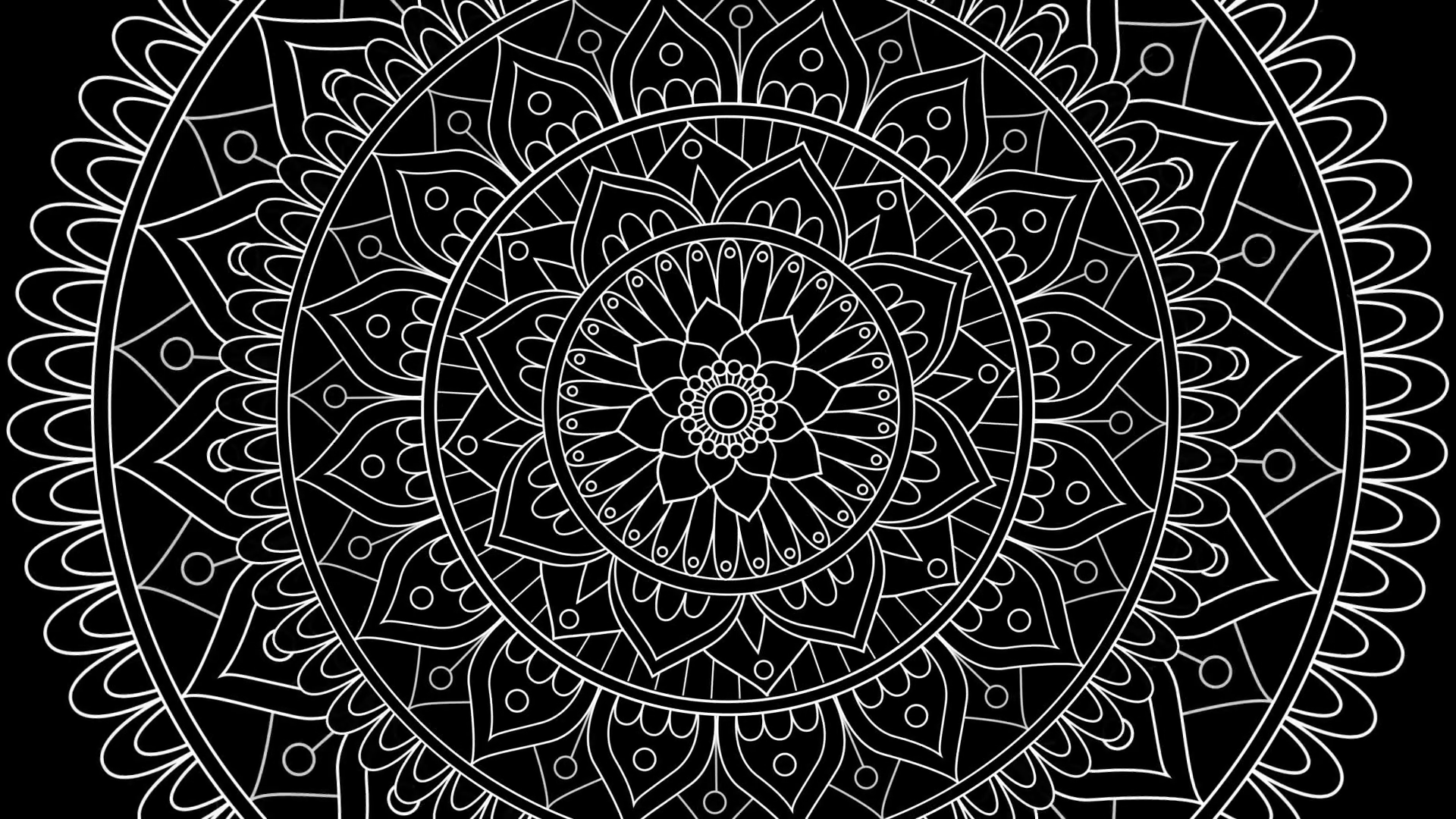 Mandala Desktop Background HD Wallpaper
