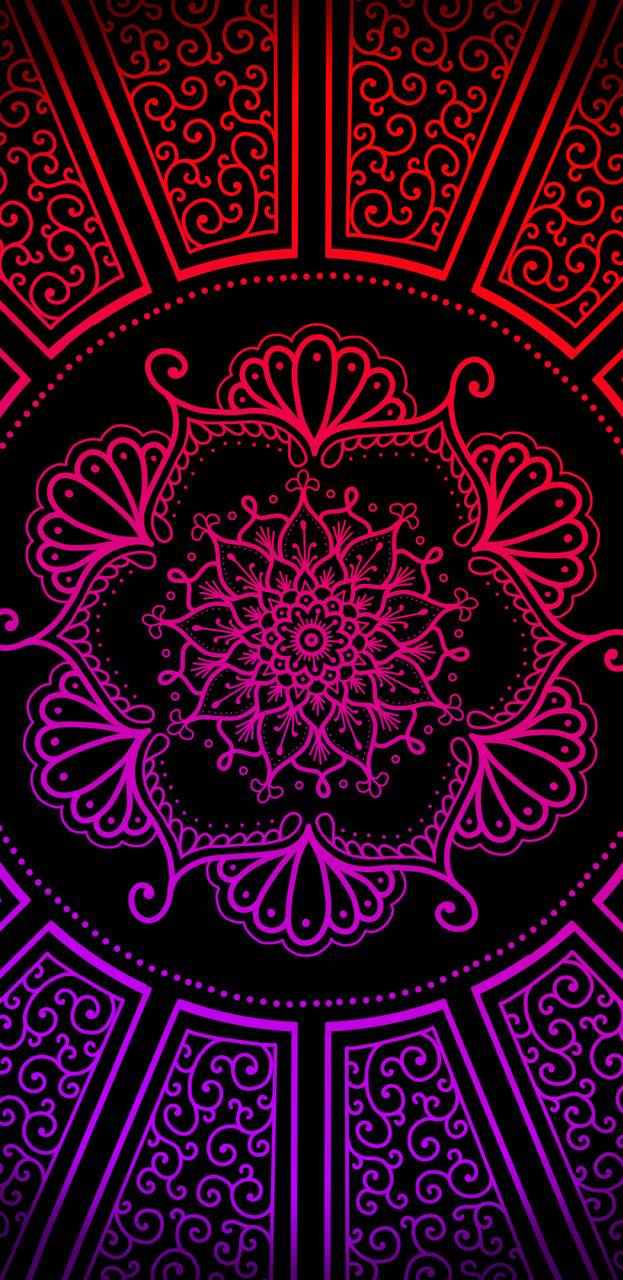 Download Flower Mandala HD Wallpaper and Background
