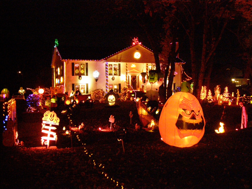 Creative Halloween Decorations Lights For Night