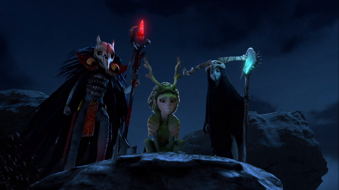 Arcane Order Belroc Skrael Nari. Fantasy monster, Trollhunters characters, Disney fan art
