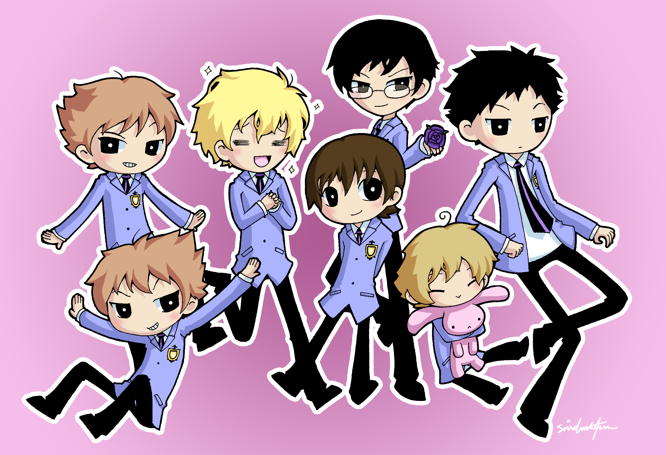 Ouran high school host club wallpaperx1590
