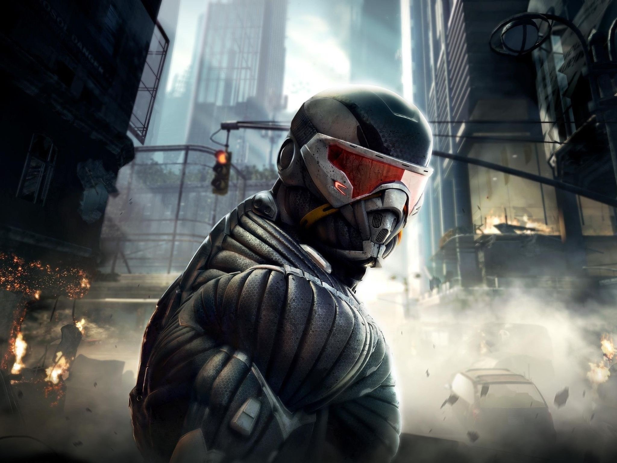 video, Games, Crysis, 2, Nanosuit Wallpaper HD / Desktop and Mobile Background