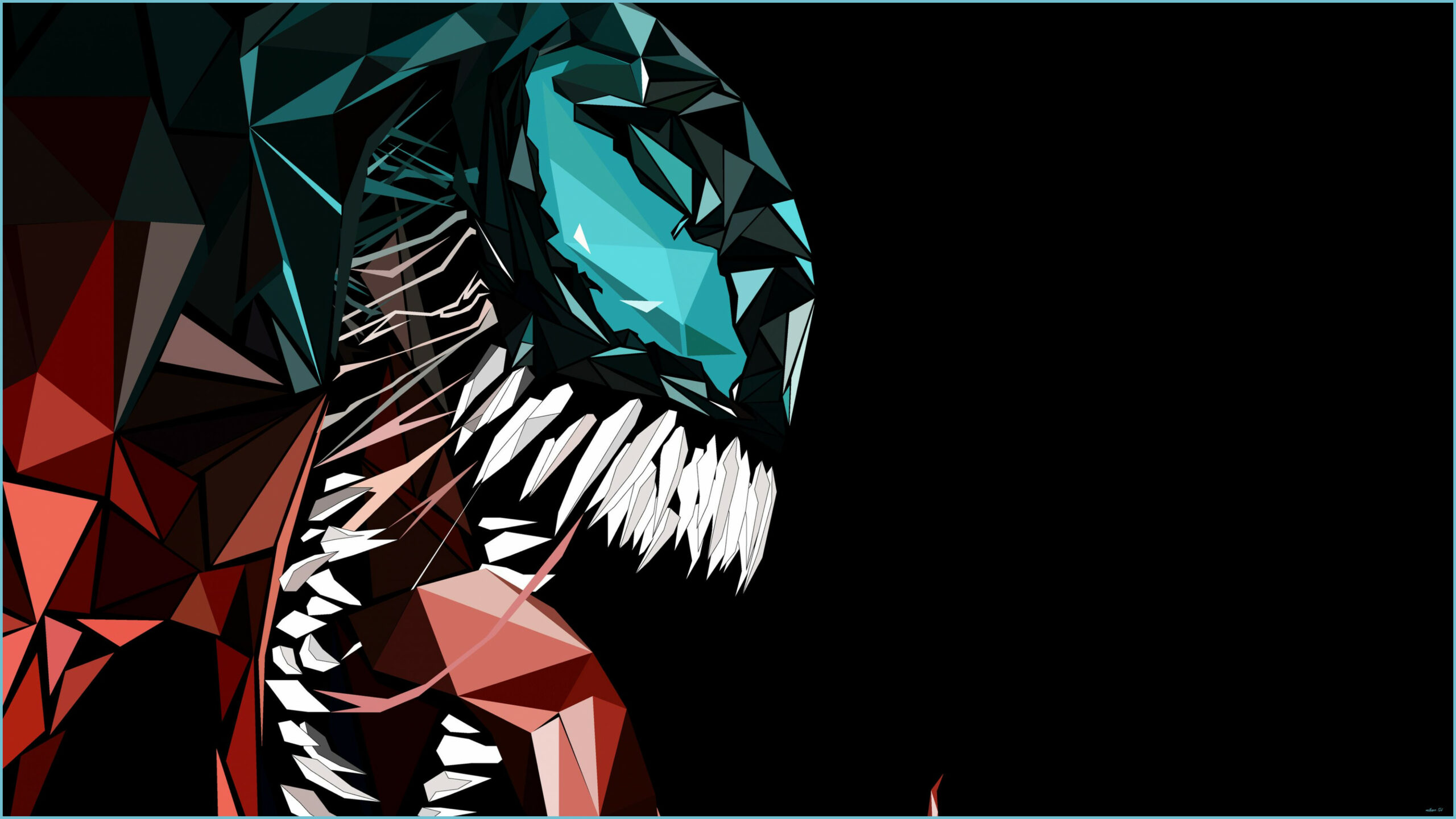 Venom Abstract 9k Venom Wallpaper, Superheroes Wallpaper, HD