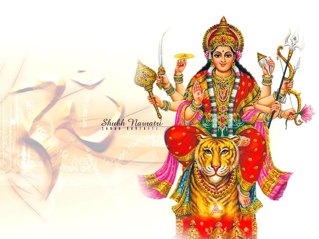 Best Goddess Durga Wallpaper Free Download. Navratri image, Happy navratri image, Happy navratri