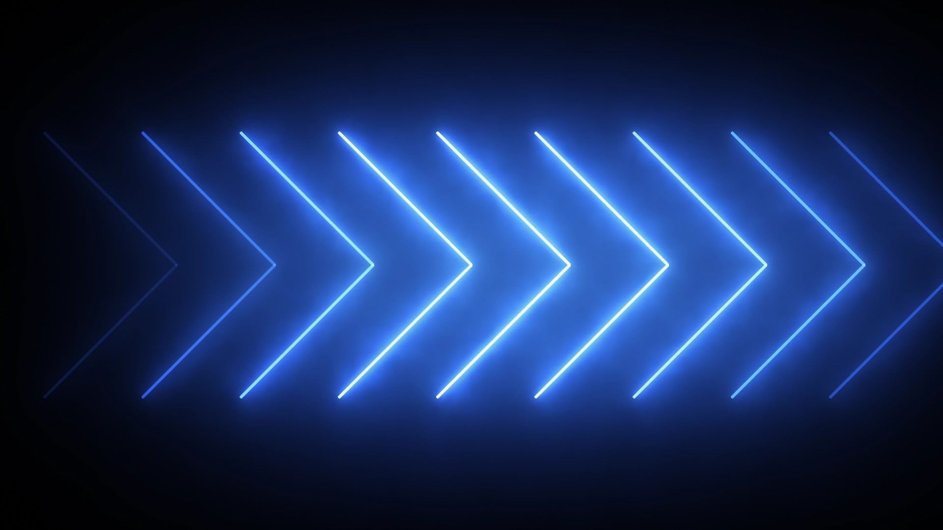 Neon Blue Aesthetic Wallpaper