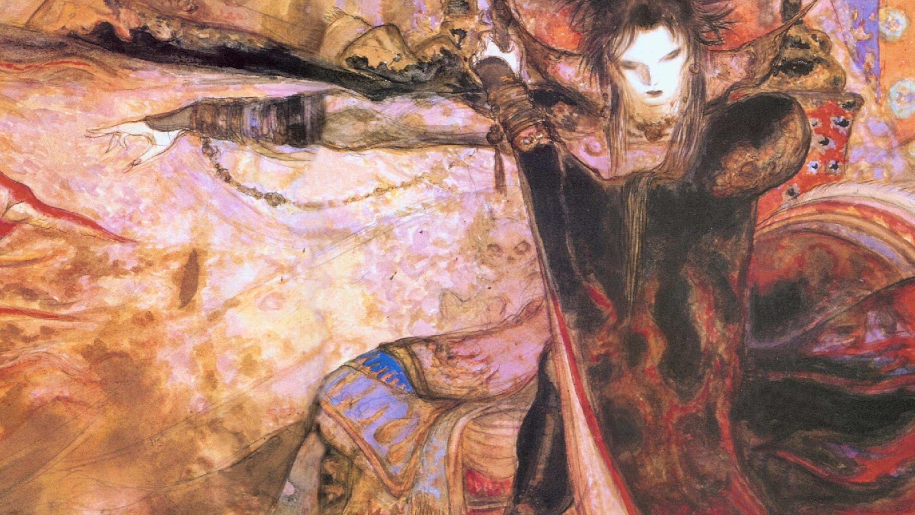 fantasy art morpheus sandman neil gaiman yoshitaka amano #oR8j
