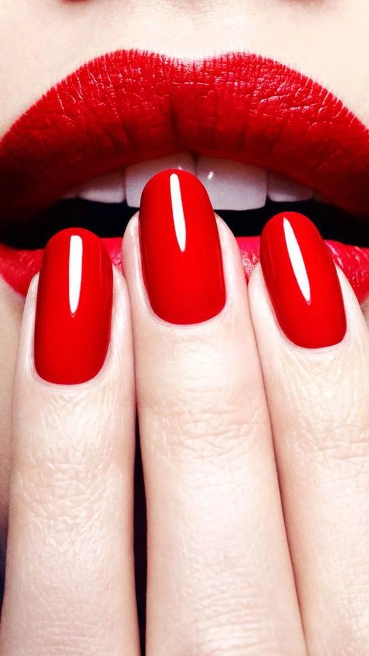Red Nails Wallpaper