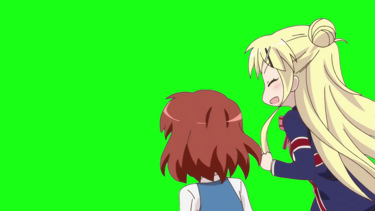 Ayaya ! Ayaya ! (Kiniro Mosaic ) Green Screen