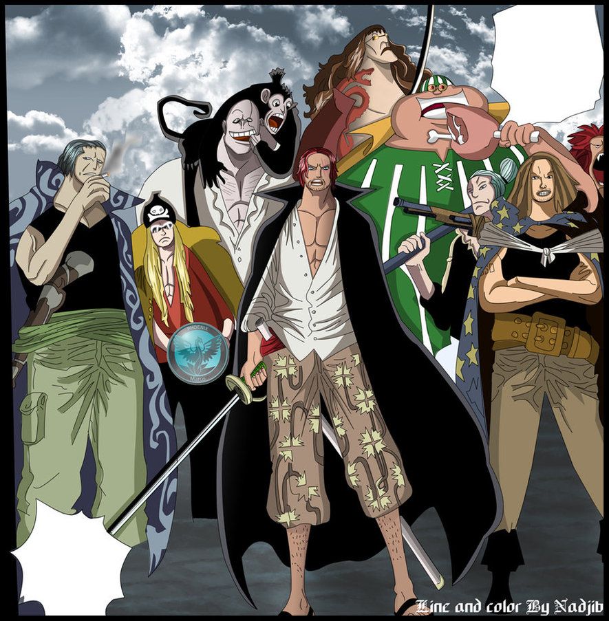 Red Haired Pirates ideas. one piece anime, one piece, pirates