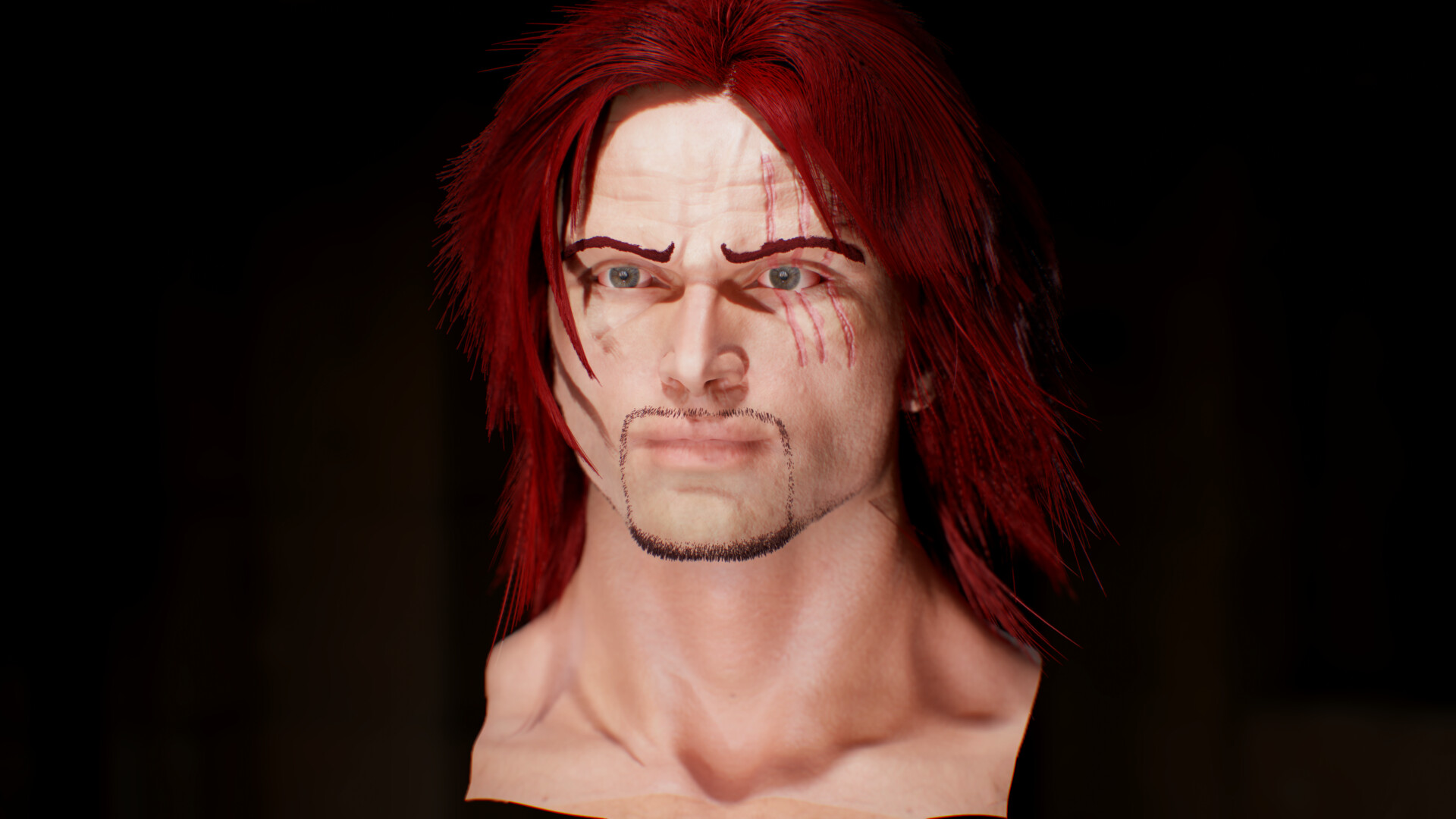 Shanks (One Piece), A Red Hair Pirate, AM Aljaber