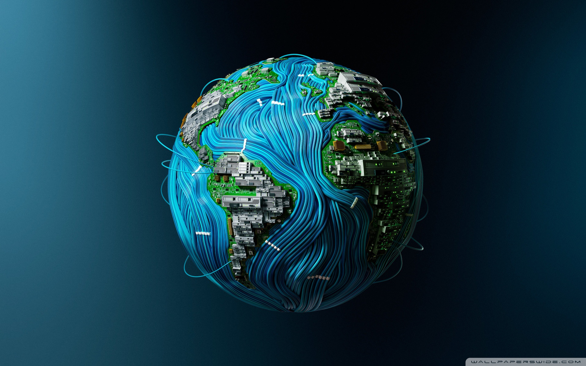 High Tech Earth Ultra HD Desktop Background Wallpaper For 4K UHD TV, Widescreen & UltraWide Desktop & Laptop, Tablet