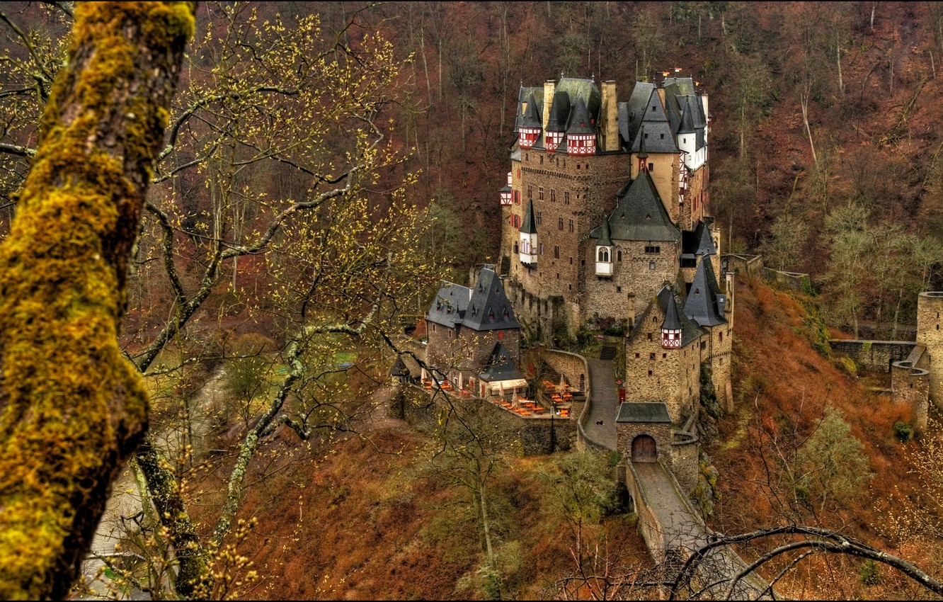 Wallpaper Nature, Autumn, Castle image for desktop, section город