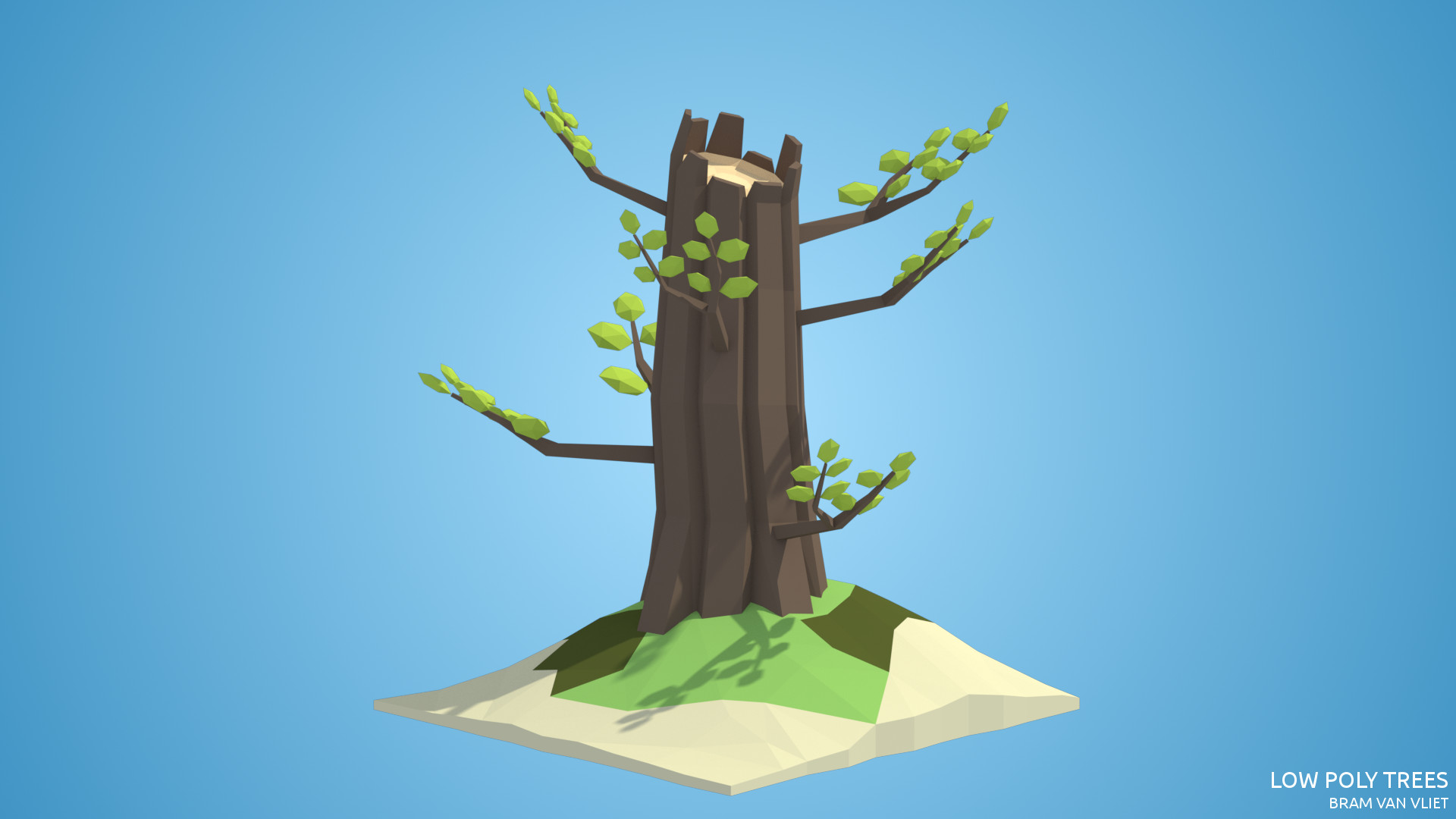 Low Poly Trees, Bram van Vliet