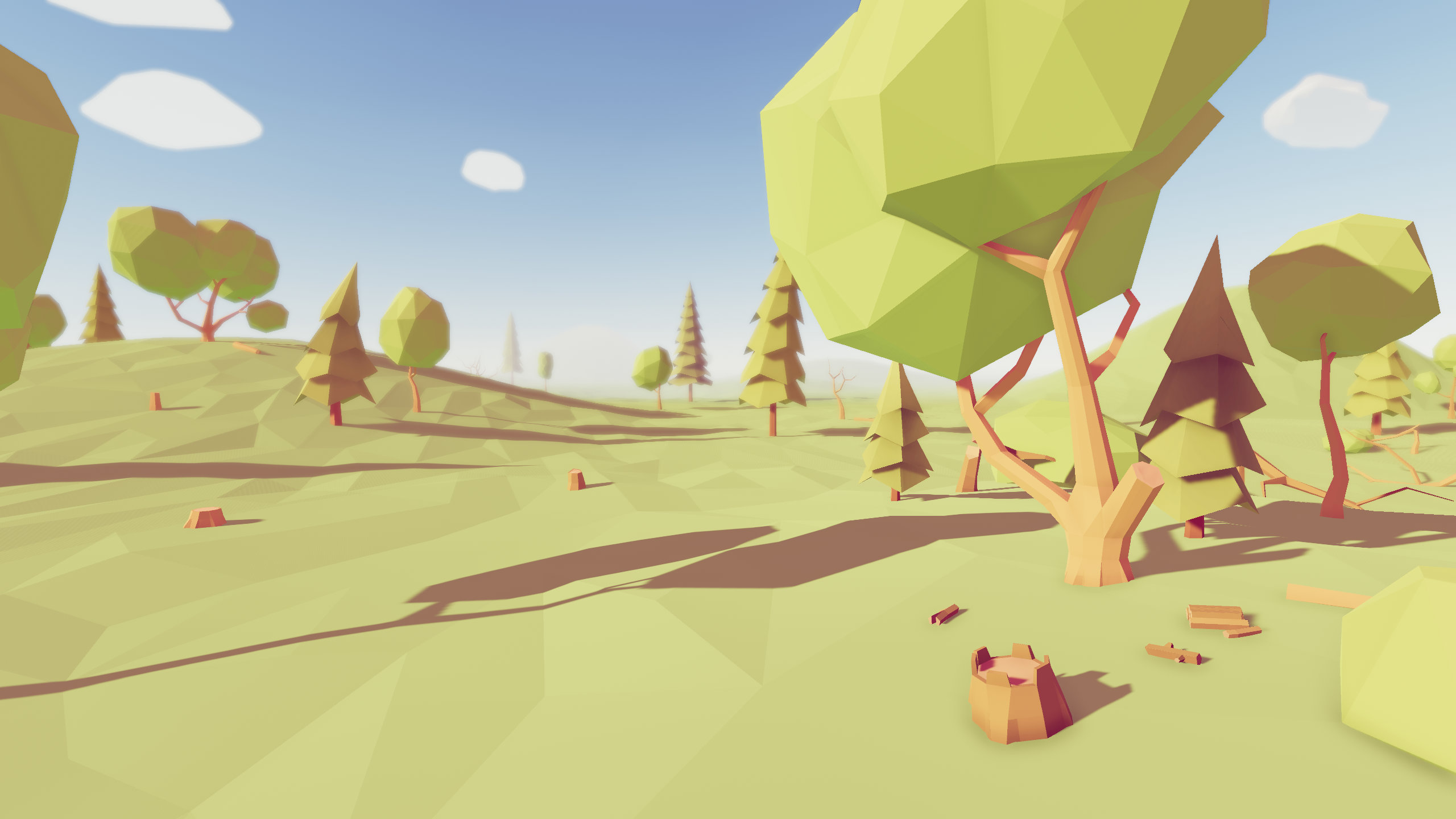 Unity Poly Trees Pack