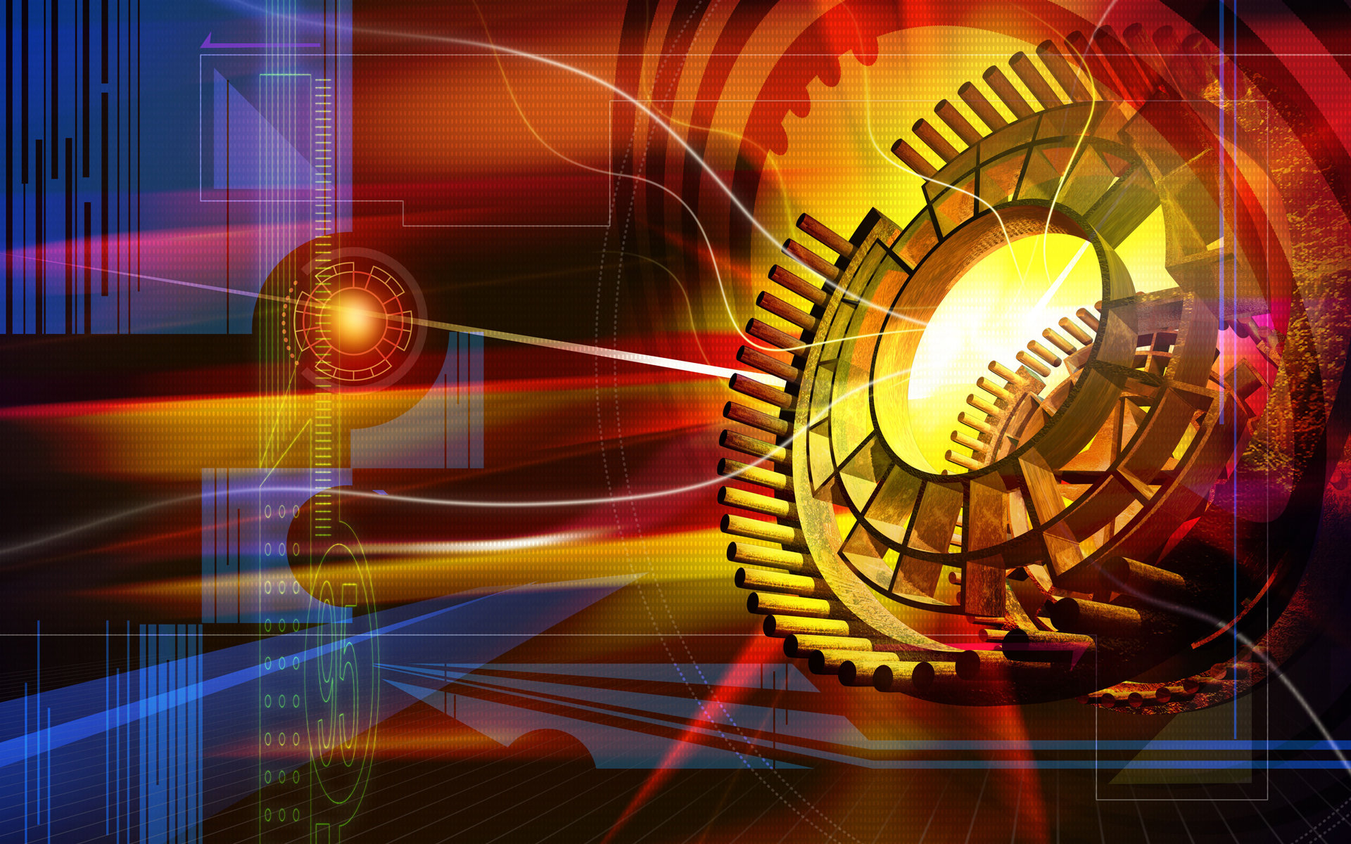 Future Hi Tech Concepts Digital Compositions 1920*1200 HD Wallpaper