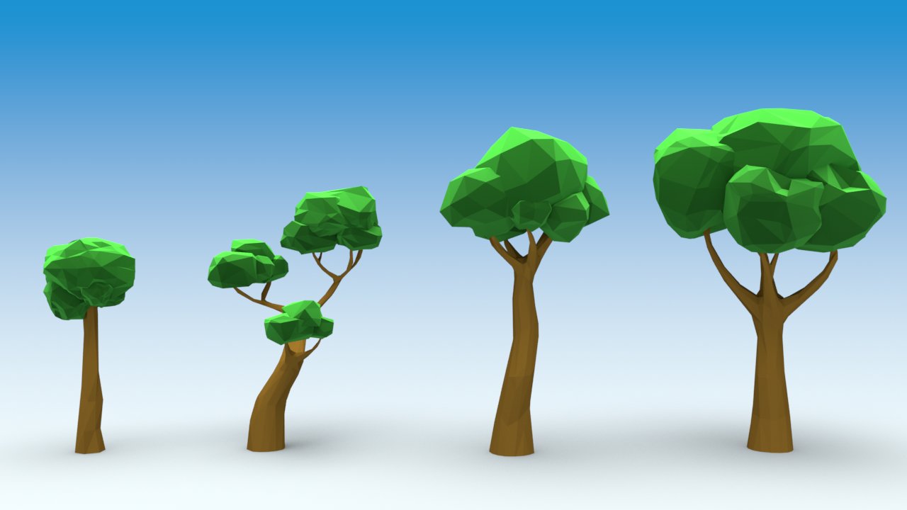 Low Poly Tree Wallpapers - Wallpaper Cave