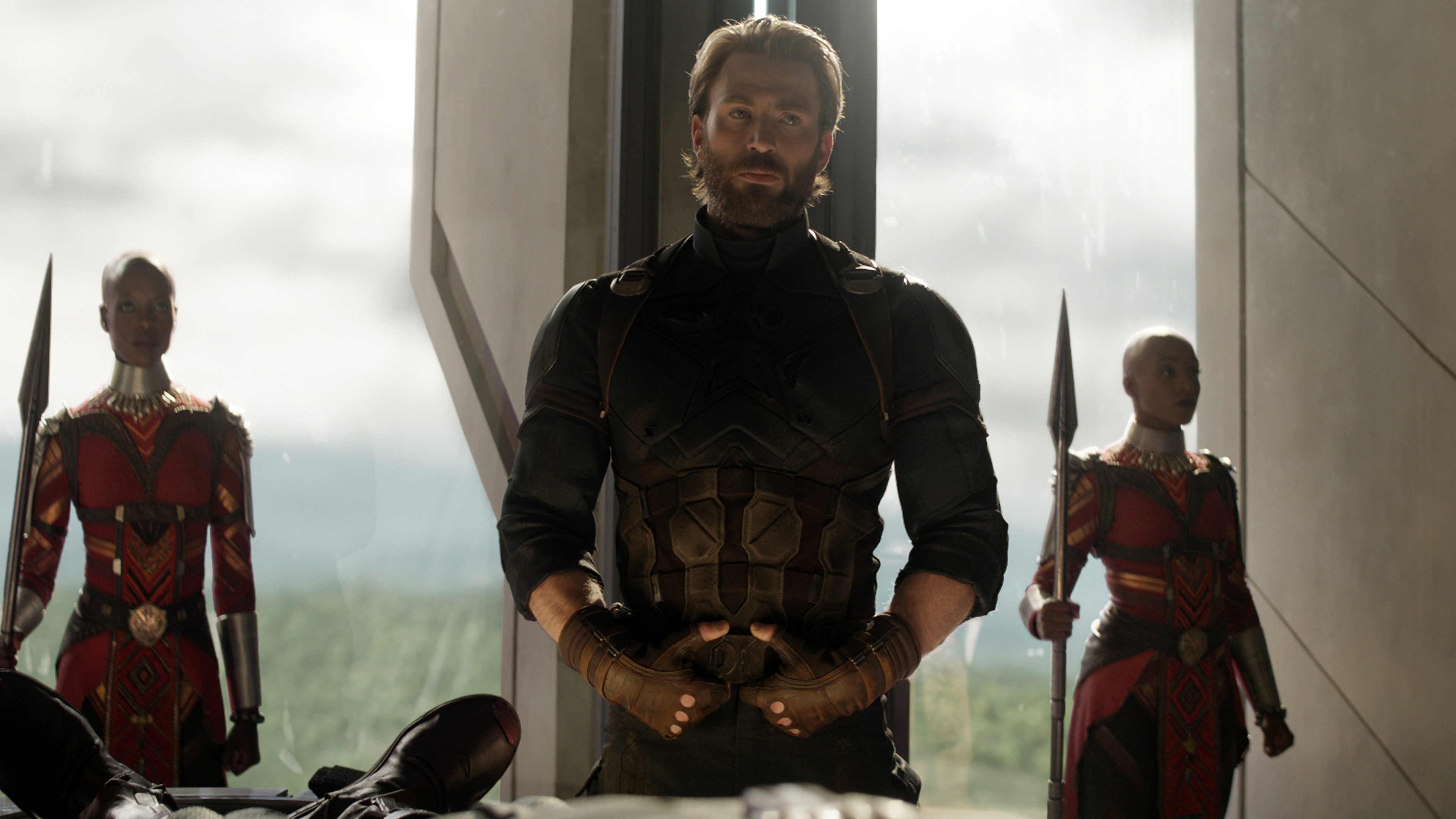 Captain America Avengers: Infinity War Chris Evans 4K